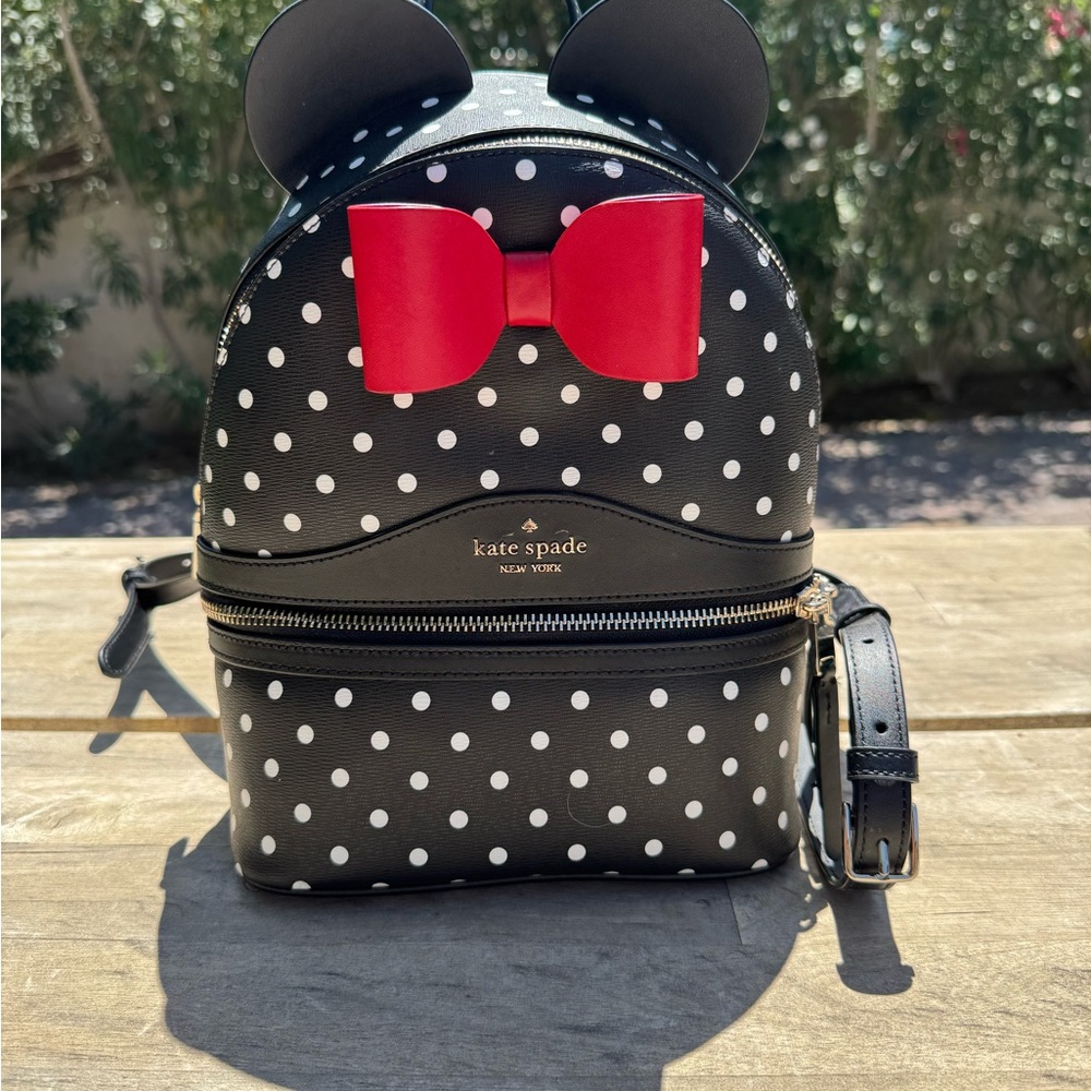 Kate Spade Polka Dot Minnie Mouse Backpack